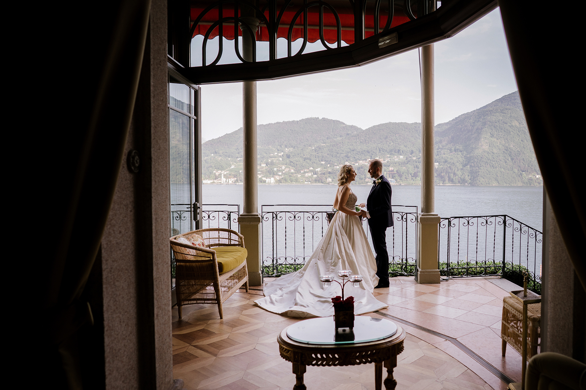 Romantic wedding in lake Como :: 36