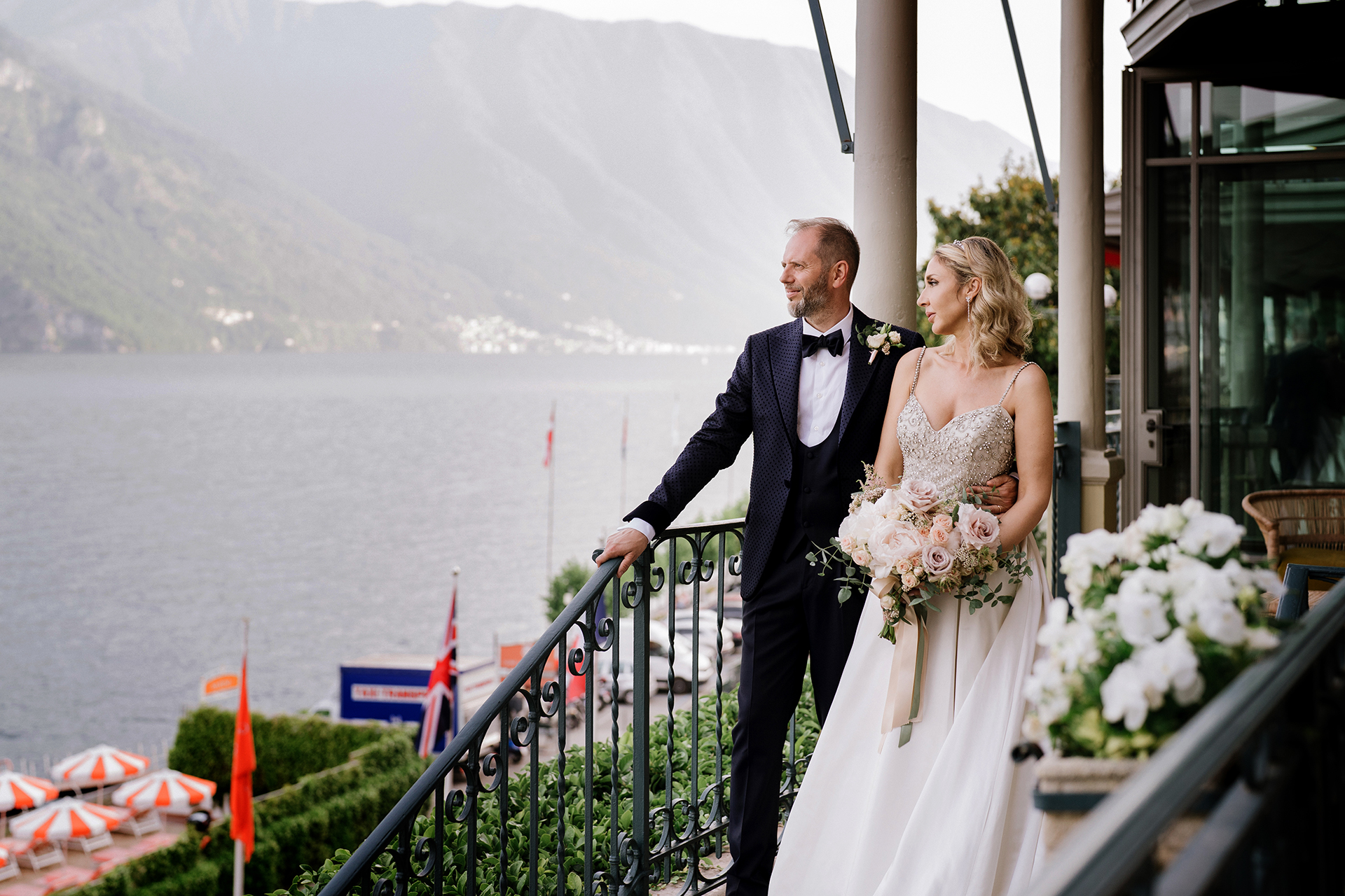 Romantic wedding in lake Como :: 37